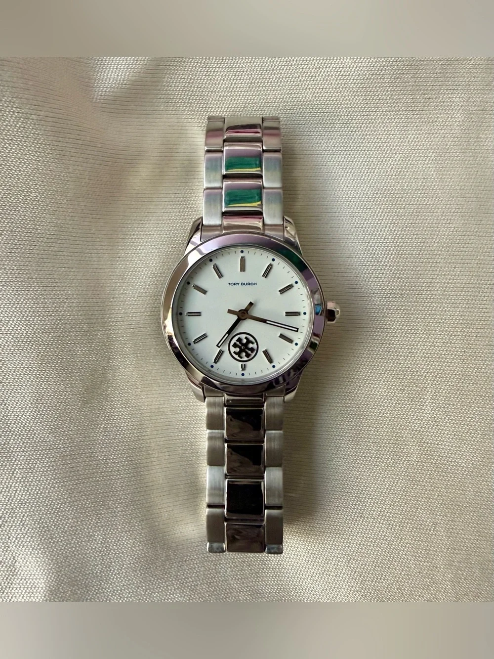 Tory Burch Collins Stainless Steel Watch